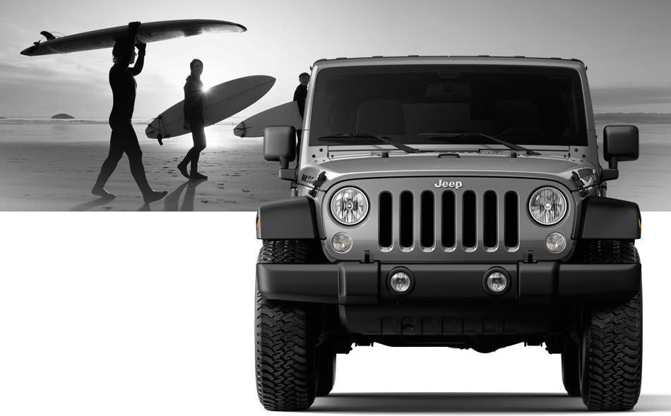 Exterior icónico del Jeep Wrangler 2015