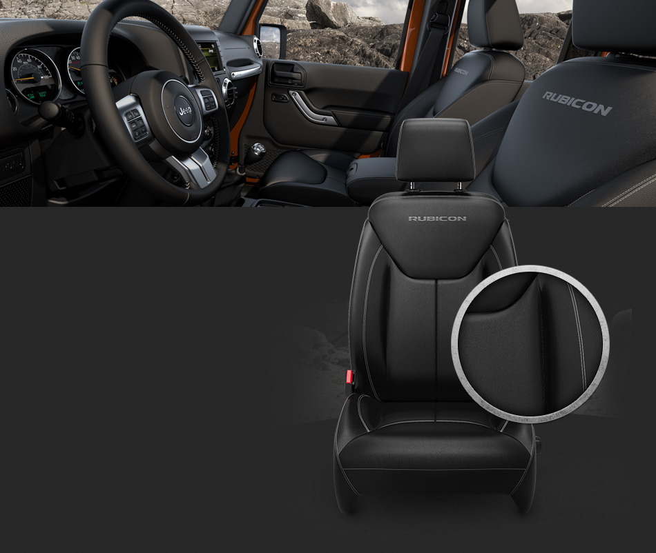 Interior de Jeep Wrangler Altitude 2015