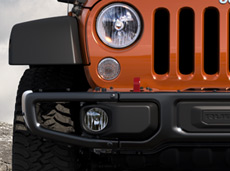 Defensa delantera del Jeep Wrangler Hard Rock 2015