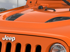 Capó del Jeep Wrangler Hard Rock 2015