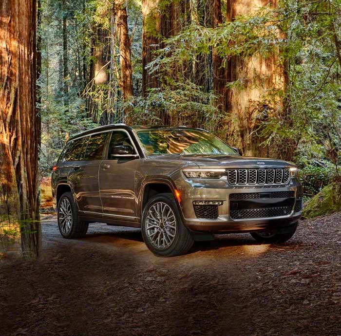 Exterior del Jeep® Grand Cherokee L con 3 filas - Carrocería, ruedas y
