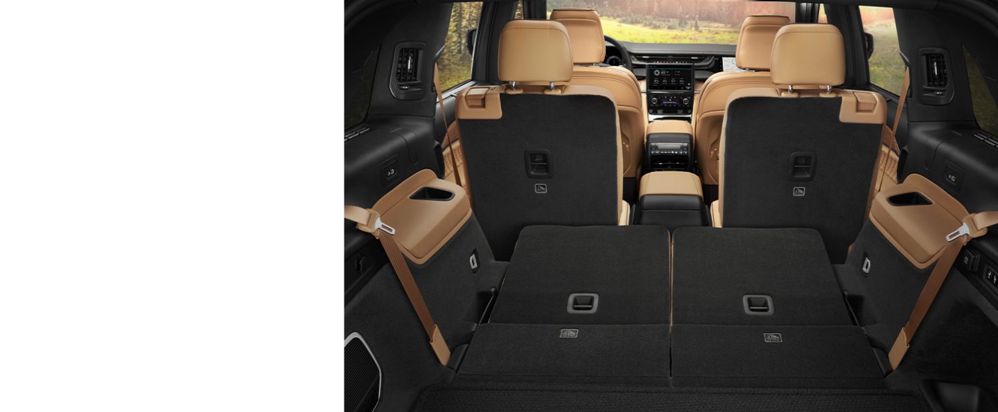 SUV de filas Asientos cómodos en el Jeep® Grand Cherokee 2025
