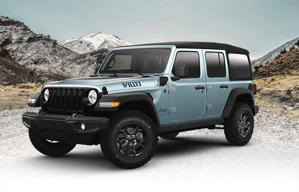 Jeep® Willys Jeep Wrangler y Gladiator Willys legendarios